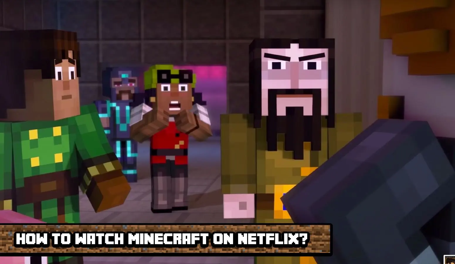 Download How to Play Minecraft Story Mode on Netflix android on PC