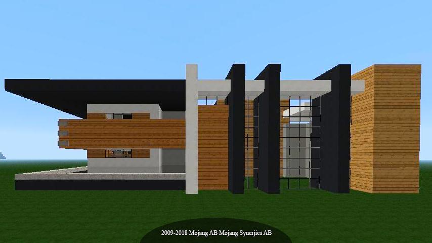 Download Modern mansion maps for minecraft pe android on PC