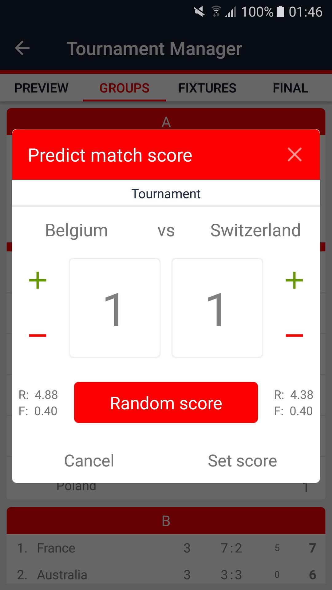 Download Tournament Manager android on PC