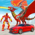 Flying Dragon Car Robot games