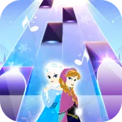 Piano Tiles Elsa Game - Let It