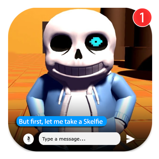 Skeleton Sans Fake Video Call for Android - Free App Download