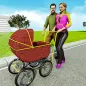 Mama Sim 3D Keluarga Permainan