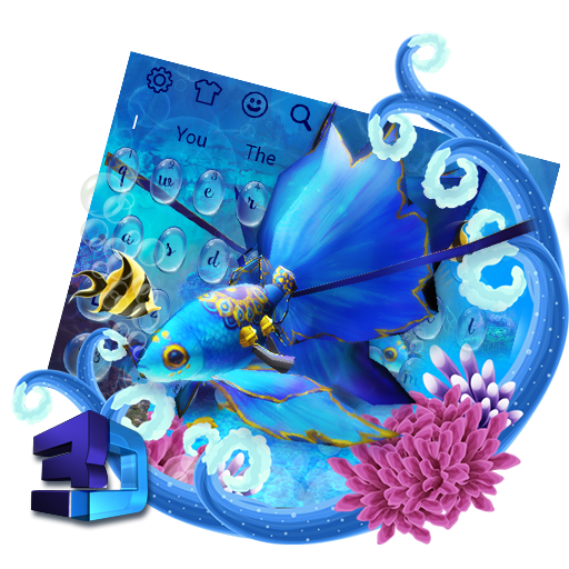 Magical Blue Fish