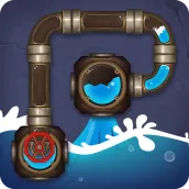 Water flow - Connect the pipes