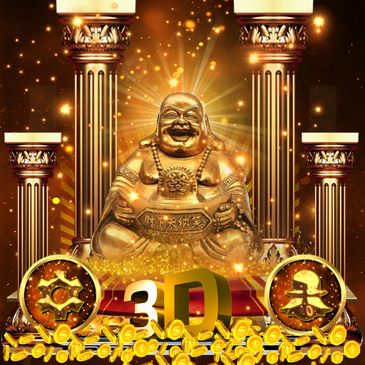 3D Laughing Buddha Gravity Theme🌺