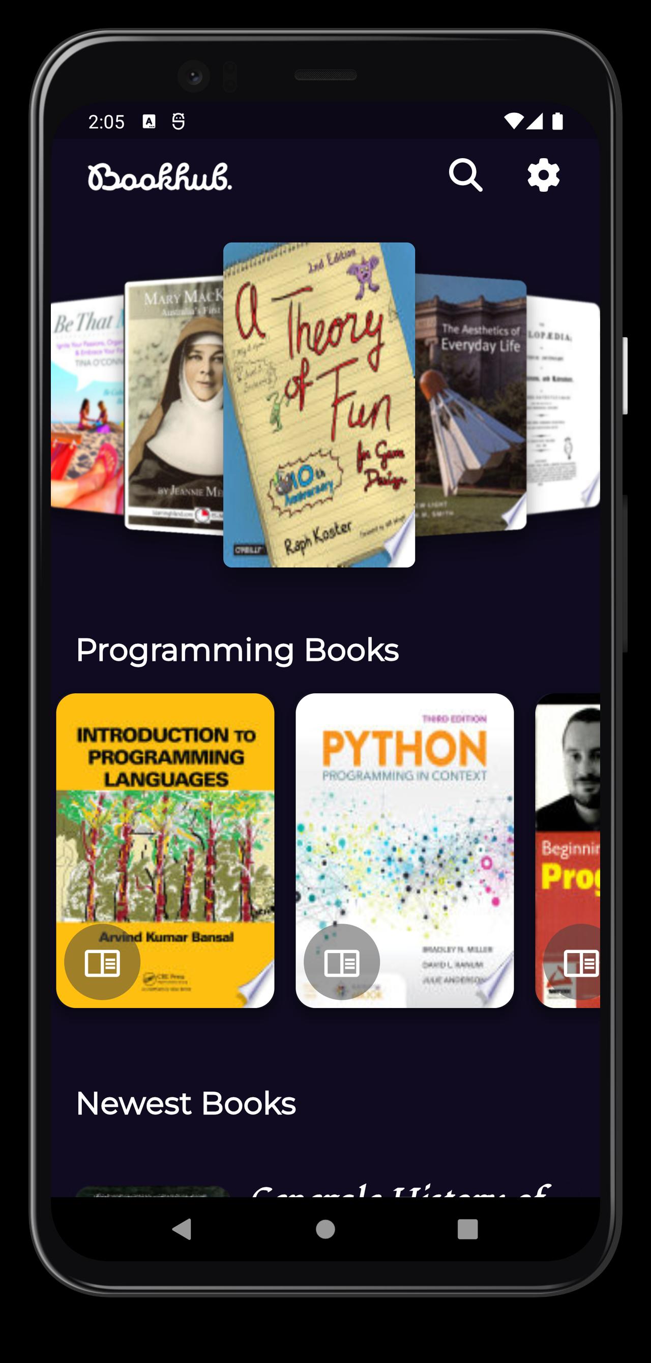 Download Book Hub android on PC