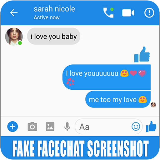 FaceChat "fakechat and fake text message"