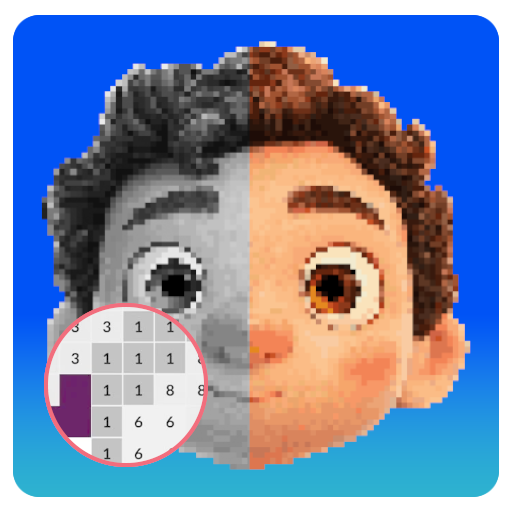 Luca Pixel Art Coloring Games