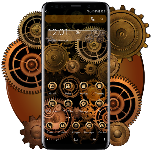 Mechanical gear theme