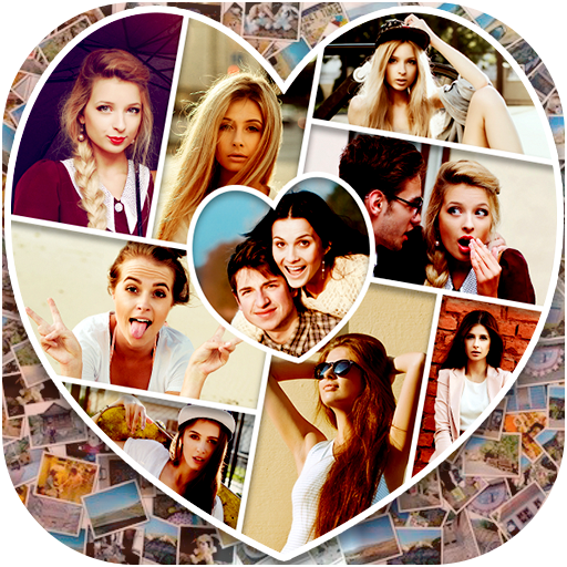 100+ Photo Shape Collage Mixer