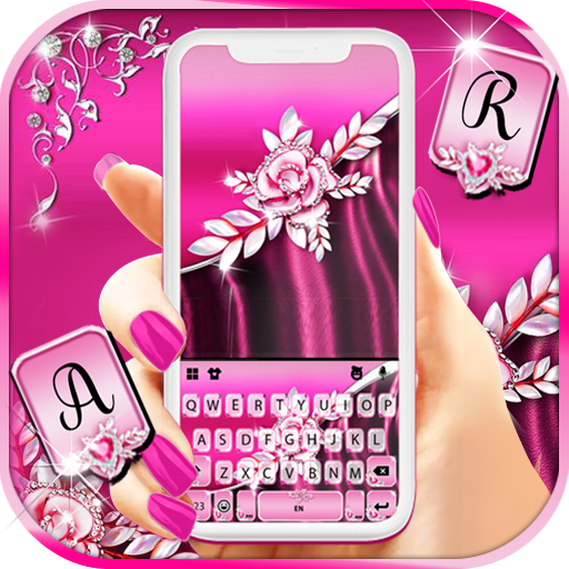 Fundo do Teclado Pink Luxury R