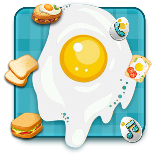 Cute, Cartoon, EggTema Latar H