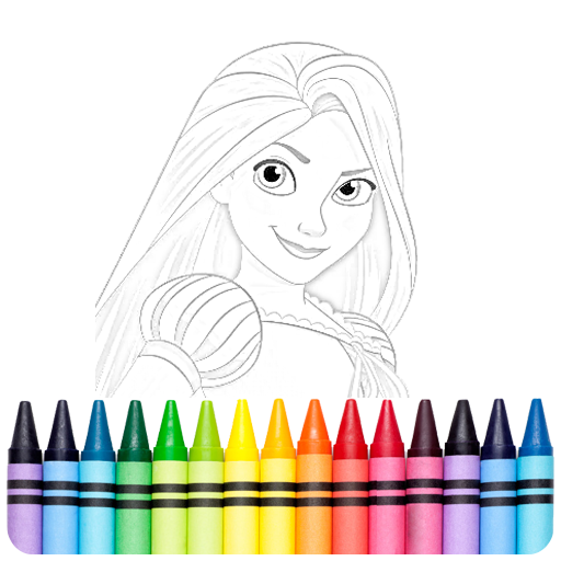 Jogo de colorir princesa