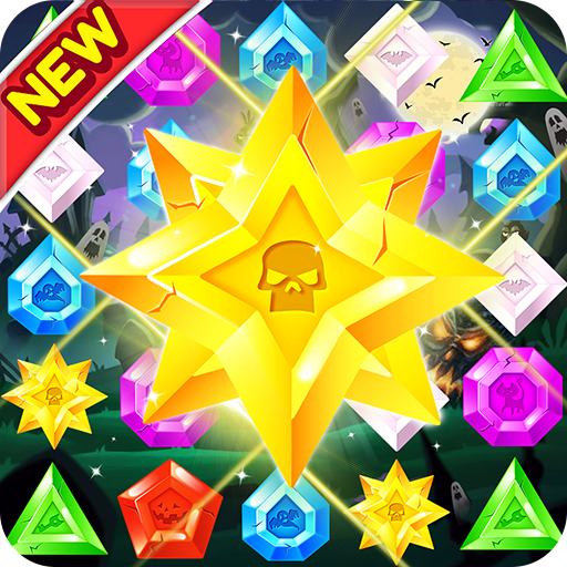 Jewels Halloween - Match 3 Puzzle