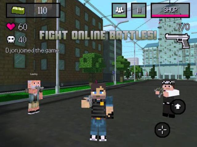 Download Block City Wars Mine Mini Ga Android App on PC/ Block