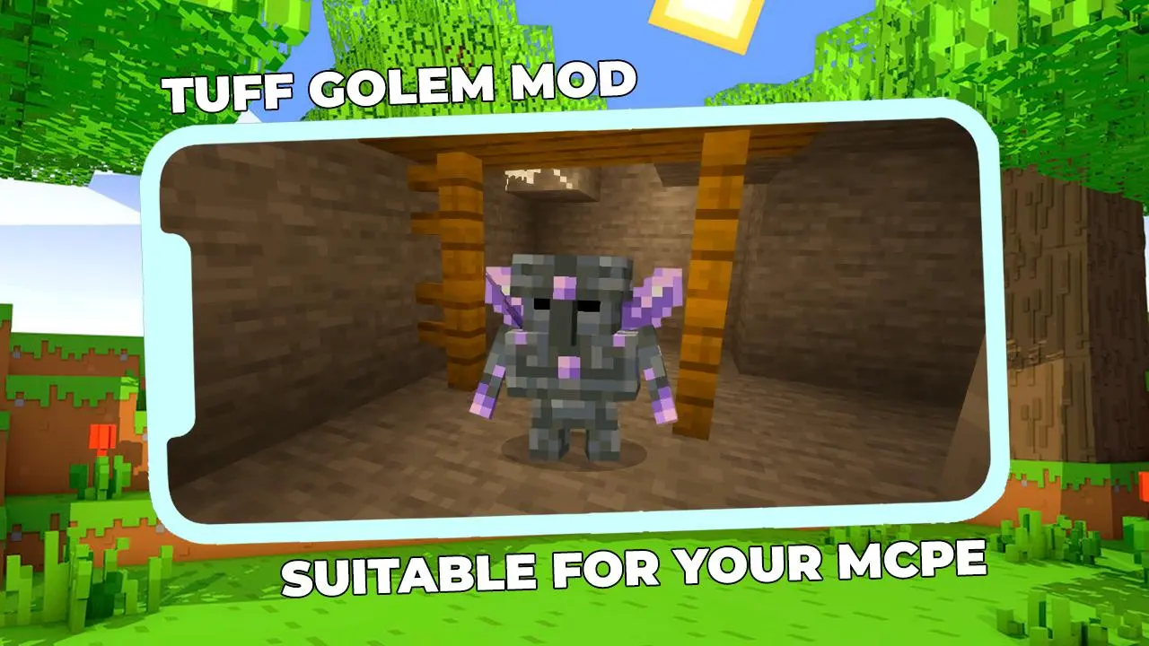 Download Tuff Golem Mod Minecraft PE android on PC