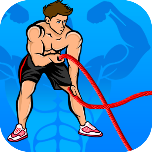 Battle ropes workout
