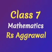 Rs Aggrawal Class 7 Math