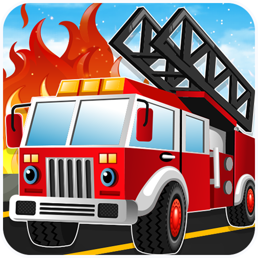 Fire Station Town Firefighter
