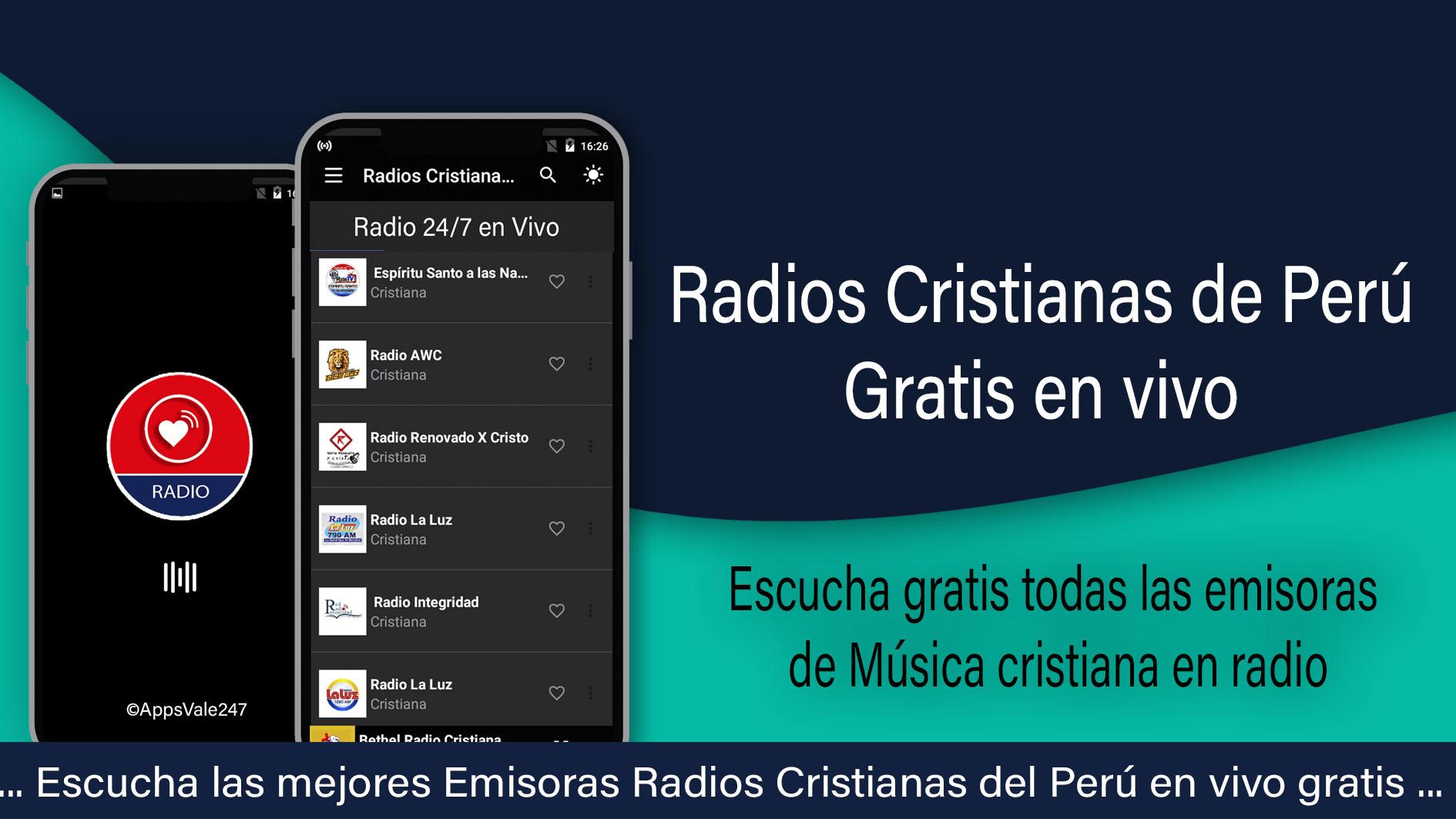 Download Radios Cristianas de Peru android on PC