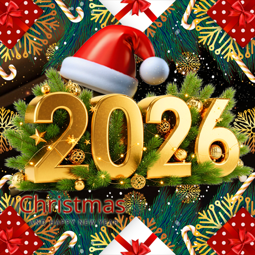Christmas photo frame 2026