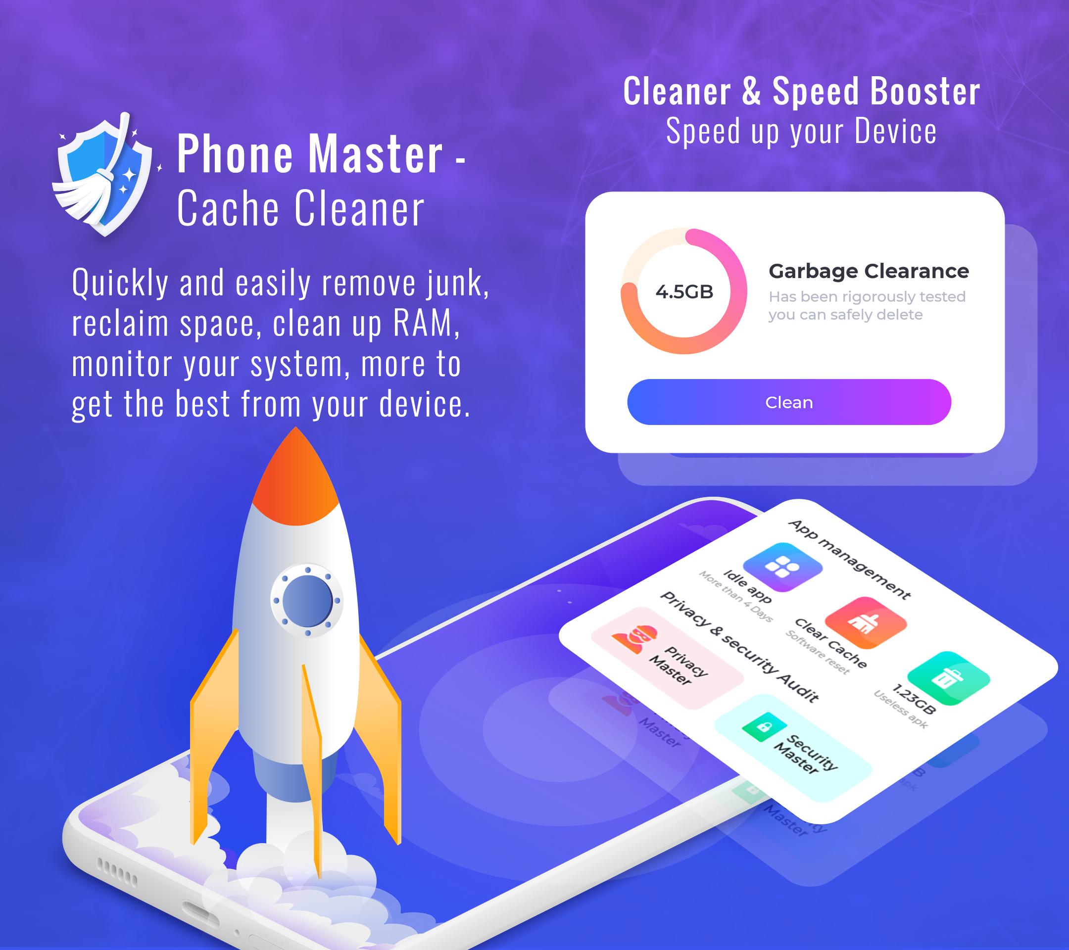 Скачать Phone Cleaner - Booster,Master на ПК | Официальный представитель  GameLoop