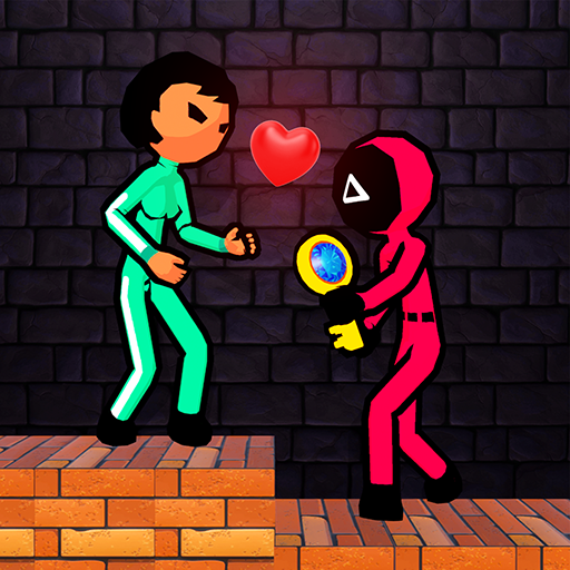 Stickman 3D : Red Blue Escape