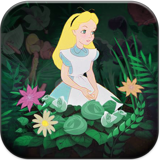 Coloring alice in wonderland