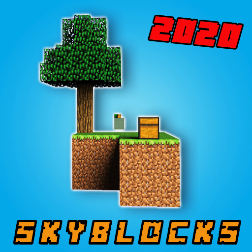 2021/5000 Skyblock MAPS для MCPE