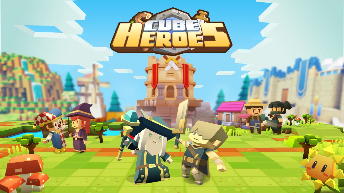 Download Cube Heroes android on PC
