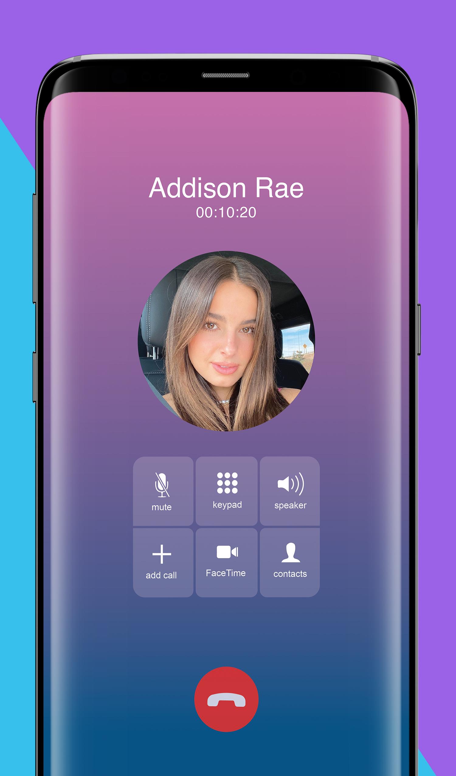 Download Addison Rae Fake Video Call android on PC