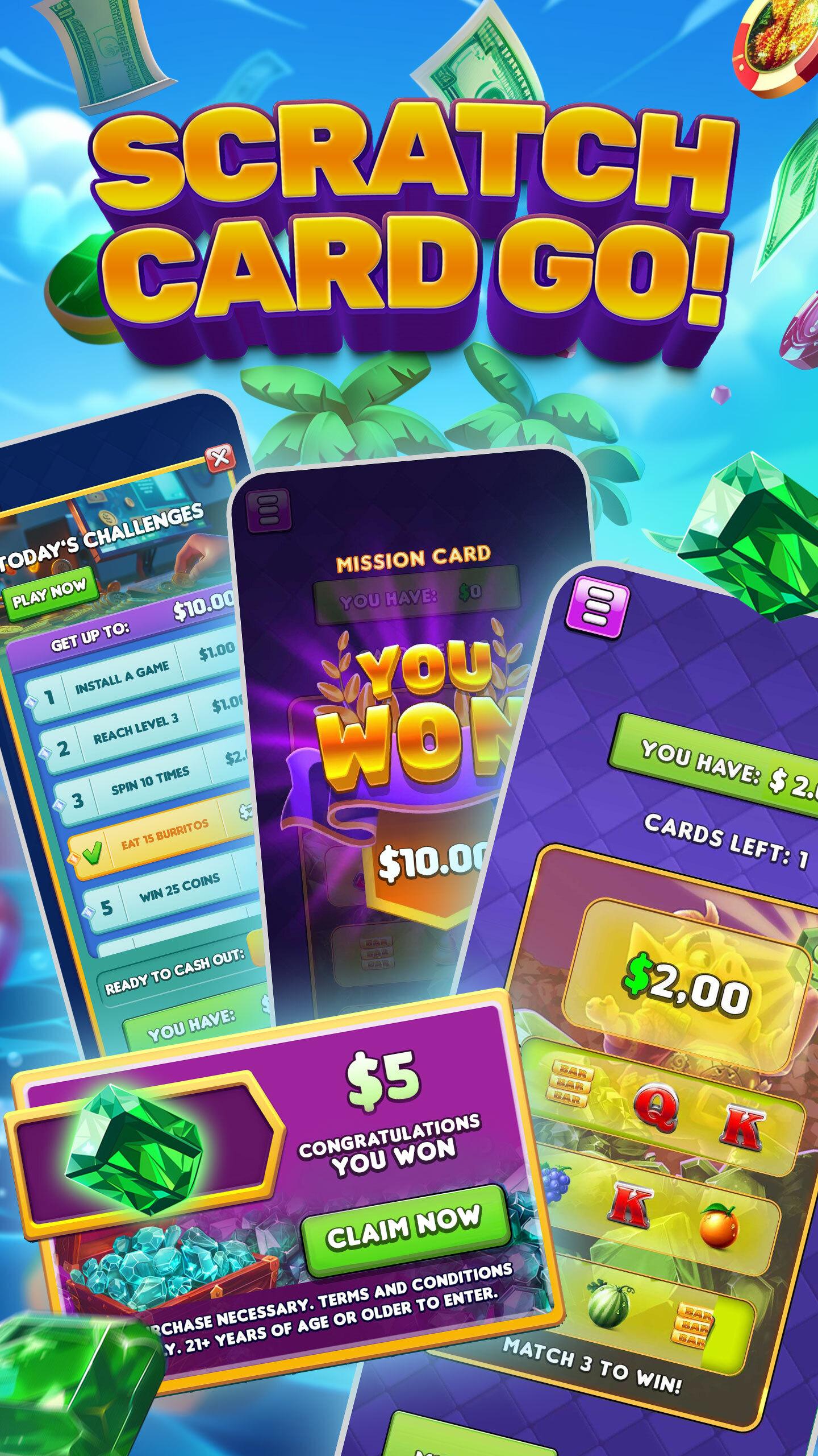 Download Scratch Card Go android on PC