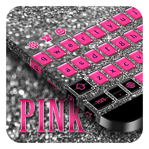 Pink Black Keyboard