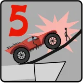 Stickman Destruction 5 road race draw line