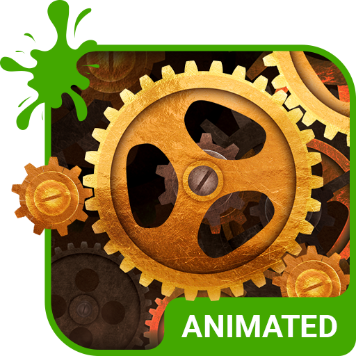 Steampunk 2 Animated Keyboard