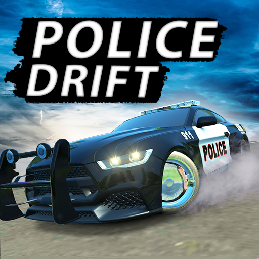 Дрифт на полицейской машине