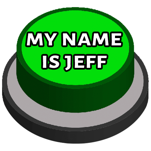 My Name is Jeff Meme Button