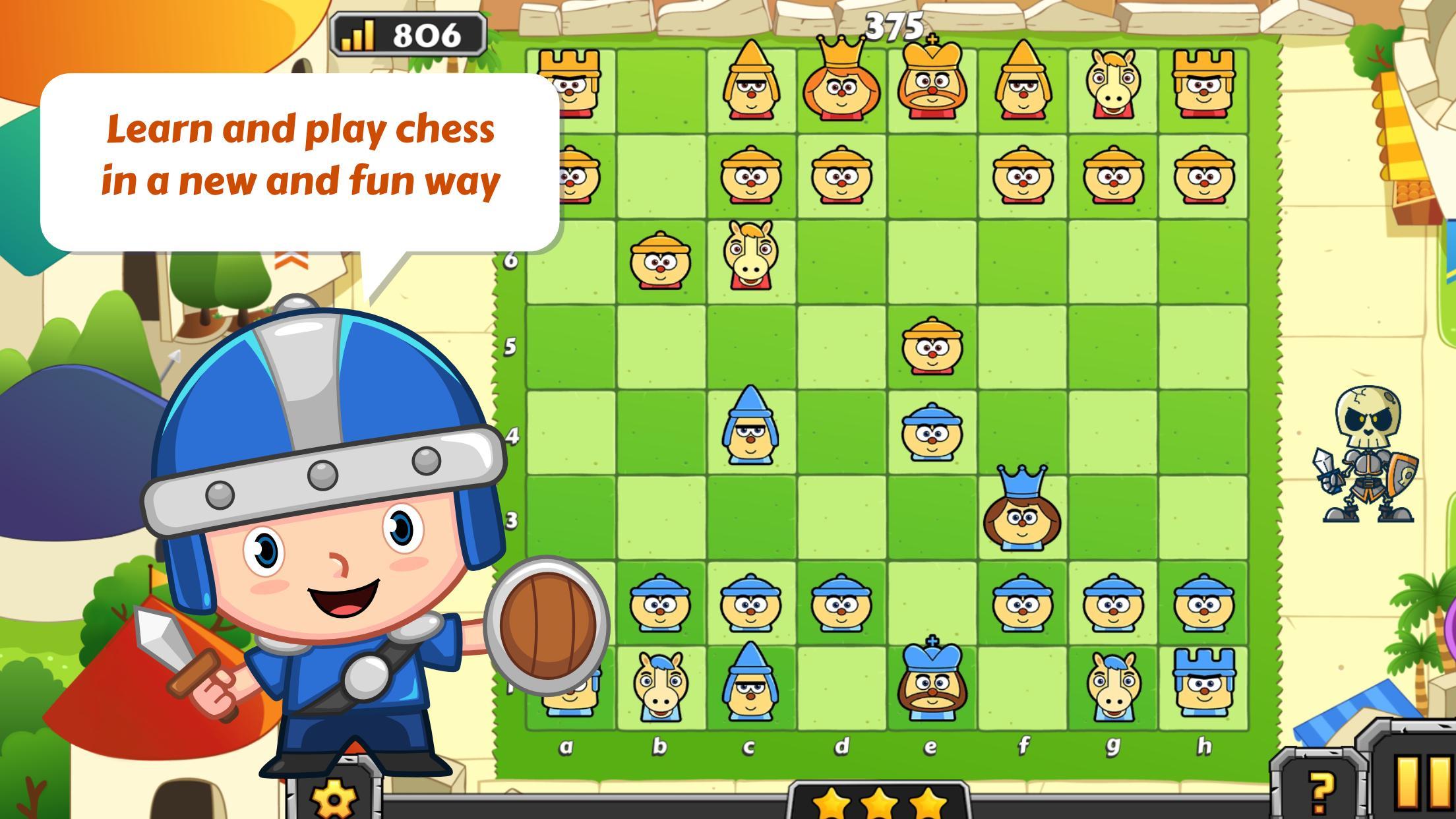 Скачать Chess for Kids - Learn & Play на ПК | Официальный представитель  GameLoop