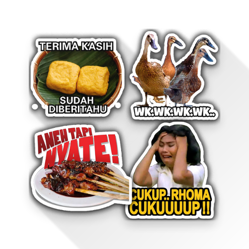 Stiker Wa Lucu Parah