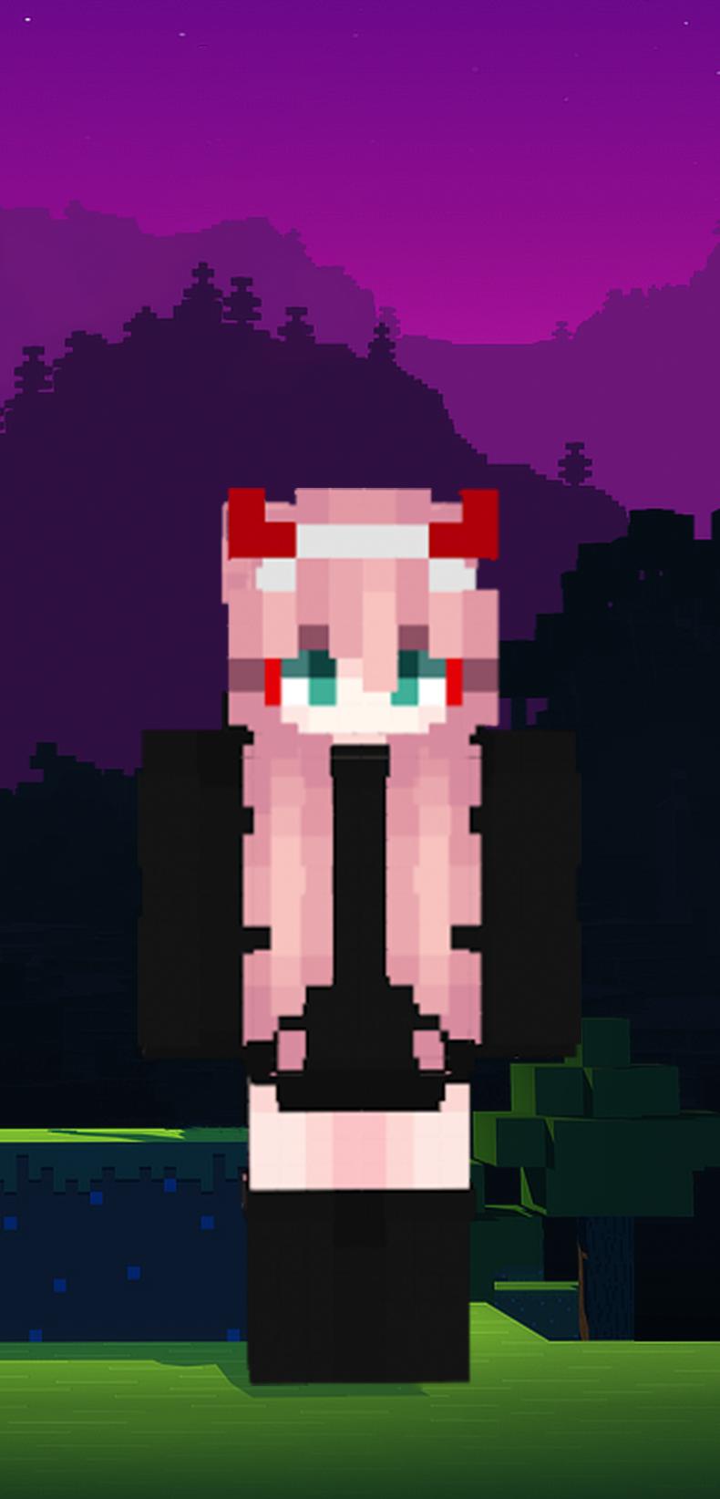 Download Zero Two Minecraft Skin android on PC