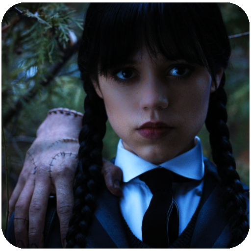 Wednesday Addams Sticker WA