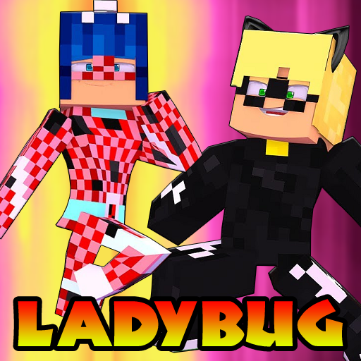 Mod noir ladybug superhero