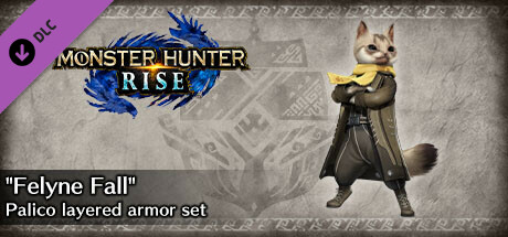Monster Hunter Rise - "Felyne Fall" Palico Layered Armor Set