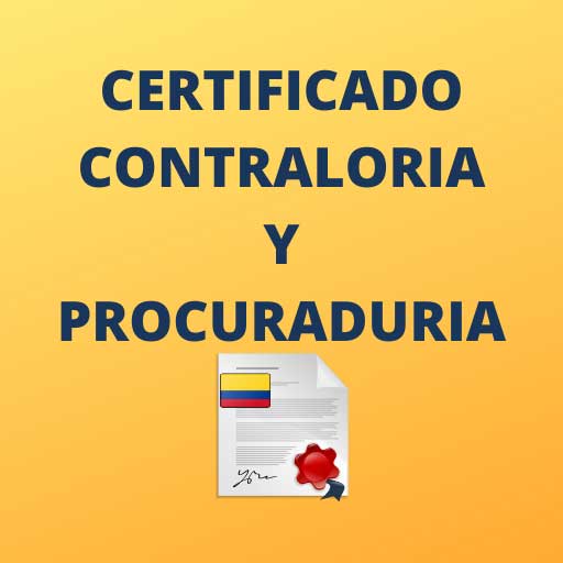 Certificados Contraloria y Pro