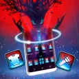 Silhouette Tree Man Theme