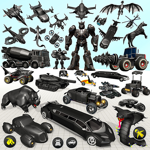 Robot oyunu: robot araba oyunu