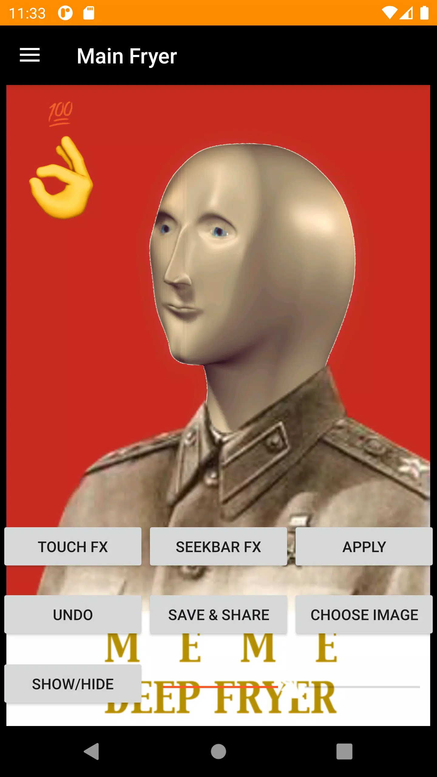 ดาวน์โหลด Meme Deep Fryer Meme Maker บนพีซี GameLoop Official