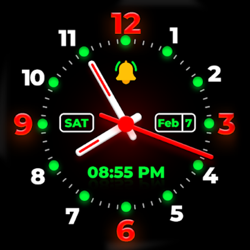 Smart Watch Clock Wallpaper