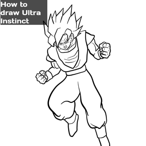 How to draw Ultra Instinct